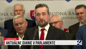 Tlačová beseda strany Smer-SD o aktuálnom dianí v parlamente