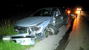 Muž (38) s dvomi promile narazil do matky s dcérou