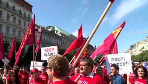 Čechom došla trpezlivosť: Na Václavskom námestí protestovali proti vláde a vysokým cenám energií