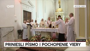 Štúdio 24: Priniesli písmo i pochopenie viery