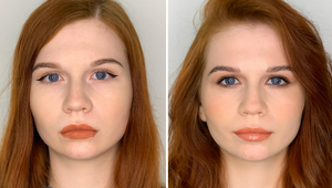 Ako to vyzerá, keď sa ženy líčia samy a keď ich upraví vizážistka? Je to poriadny rozdiel!