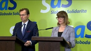 NAŽIVO: Tlačovka strany SaS k vyhláseniu Tibora Gašpara