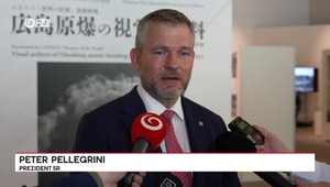 Tlačová beseda prezidenta Pellegriniho, ktorý vzdal úctu obetiam v Hirošime