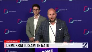 Tlačová beseda strany Demokrati o summite NATO