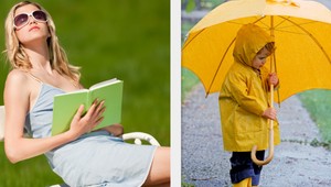 Na západe slnečno, na východe daždivo