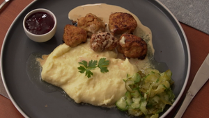 Hlavné jedlo: Guľôčky zo severu