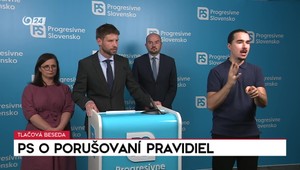 Tlačová beseda PS o porušovaní pravidiel
