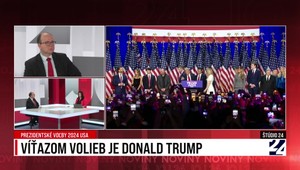 Štúdio 24: Víťazom volieb je Donald Trump