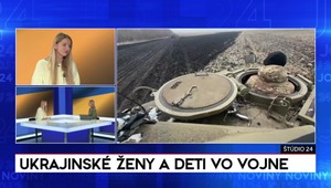 Štúdio 24: Ukrajinské ženy a deti vo vojne