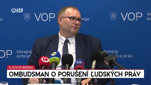 Tlačová beseda: Ombudsman o porušení ľudských práv