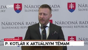 Tlačová beseda Petra Kotlára k vakcínam