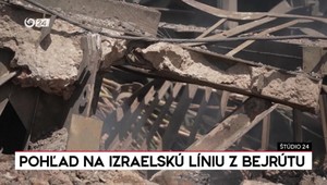 Štúdio 24: Pohľad na izraelskú líniu z Bejrútu