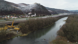 Nová lávka ponad Váh v Považskej Bystrici už naberá reálne kontúry. Pomôže turistom a cyklistom