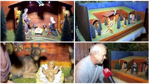 Unikátny betlehem stojí v Komjaticiach. A je v pohybe...