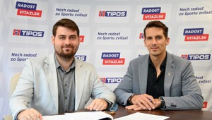 Slovenský olympionik Matej Beňuš podpísal spoluprácu s Tiposom