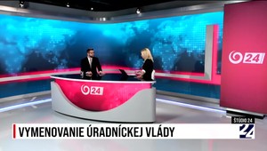 Štúdio 24 o novej úradníckej vláde