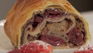 Dezert: Zmotaný list