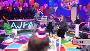 SAJFA sa počas narodeninovej oslavy v Milujem Slovensko UTRHOL: Pozrite, čo vykrikoval na svoj tím!