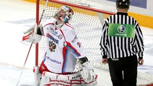 Hokejový brankár Gelašvili vycvičil súpera. Dal gól z nájazdu