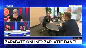 Štúdio 24: Zarábate online? Zaplaťte dane!
