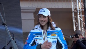 Vlhovú vítal na rodnom Liptove dav ľudí. Dojalo ju to