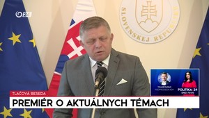 Tlačová beseda premiéra Fica k aktuálnym témam