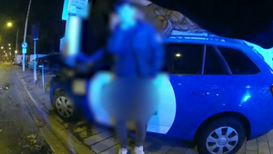 VIDEO: Nočná jazda mohla skončiť tragédiou. Taxikár šoféroval s takmer dvoma promile