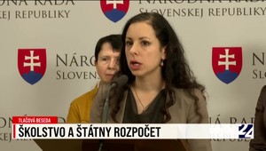 Tlačová beseda strany Progresívne Slovensko k téme školstva a štátneho rozpočtu