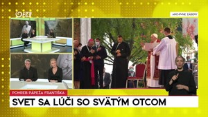 Štúdio 24: Rozlúčka s pápežom Františkom