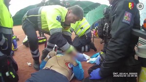 Dráma na tenisovom kurte: Muž skolaboval, priatelia a policajti ho vzkriesili