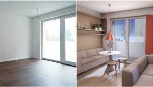 Nové bývanie: vizualizácia – Trojizbový mezonetový byt v blízkosti Piešťan v štandarde