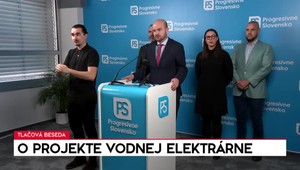 Tlačová beseda PS o projekte vodnej elektrárne