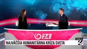 Štúdio 24 o najväčšej humanitárnej kríze na svete