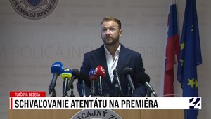 Tlačová beseda policajného prezídia: Schvaľovanie atentátu na premiéra