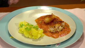 Fašírky s krabími tyčinkami