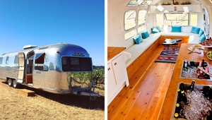 Dizajnová perla na prenájom: Retro príves sa dá použiť nielen ako miesto na bývanie