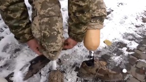 Vasiľ vstúpil do ukrajinskej armády napriek tomu, že nemá nohy
