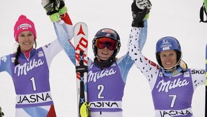 Velez-Zuzulová v Jasnej na pódiu! Vlhovej nevyšlo 2.kolo