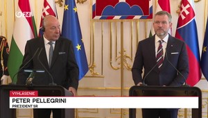 Tlačová beseda slovenského a maďarského prezidenta
