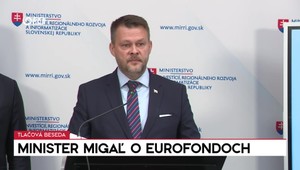Tlačová beseda ministra Migaľa k zmrazeným eurofondom samosprávam
