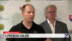 Tlačová beseda ministerstva vnútra k priebehu volieb