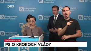 Tlačová beseda Progresívneho Slovenska o krokoch vlády