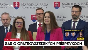 Tlačová beseda SaS o opatrovateľských príspevkoch