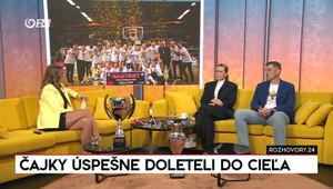 Rozhovory 24: Čajky úspešne doleteli do cieľa