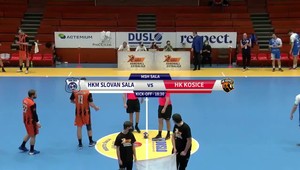 ZOSTRIH: HKM Slovan Šaľa - HK Košice 28:30