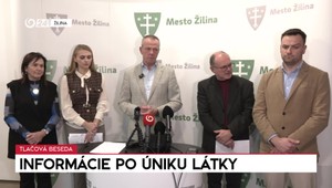 Tlačová beseda k informáciám po úniku látky v Žiline