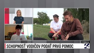 Štúdio 24: Schopnosť vodičov podať prvú pomoc