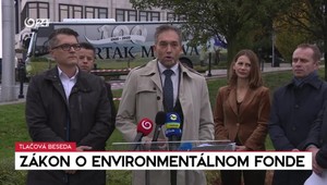 Tlačová beseda: Zákon o environmentálnom fonde