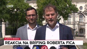 Tlačová beseda hnutia Slovensko: Reakcia na brífing Roberta Fica