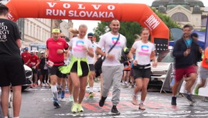 VIDEO: Začal štafetový dobročinný beh z Košíc do Bratislavy